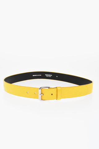 Cintura in Vernice con Monogram All-Over 30mm