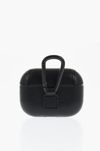 Solid Color Airpods Case with Contrasting Logo