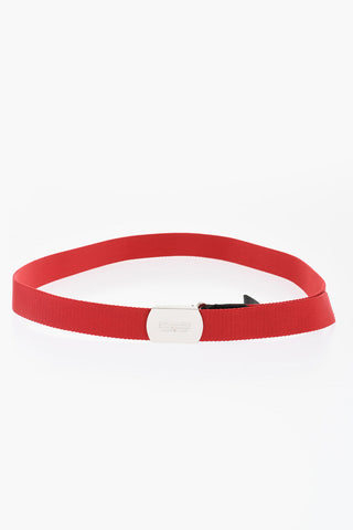 Solid Color Nylon Belt with Military Buckle 30mm