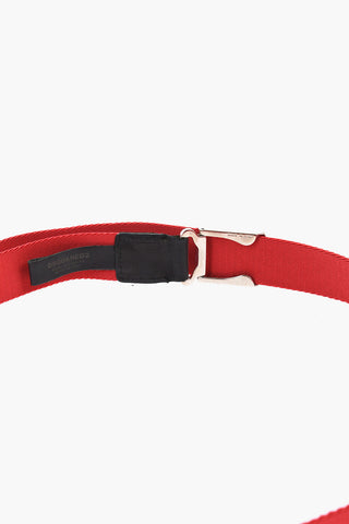 Solid Color Nylon Belt with Military Buckle 30mm