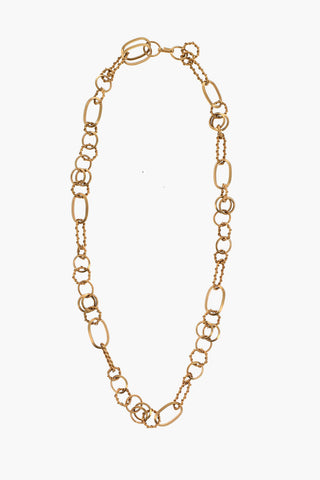 Gold-Effect Metal Belt 25mm