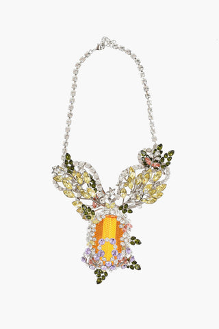 Embellished Jewels Oversized Necklace 