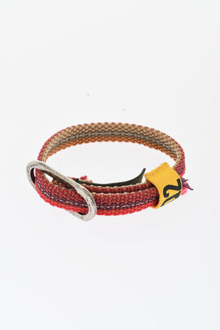 Bracciale in Tessuto con Monogram