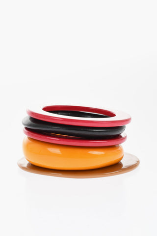 Set of 5 Pairs of Round Bracelets