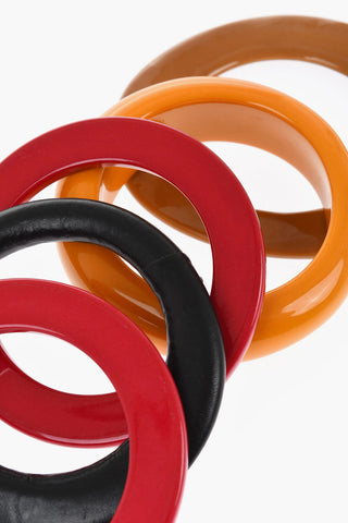 Set of 5 Pairs of Round Bracelets