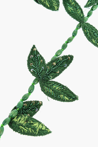 Collana a Perline in Motivo Vegetale