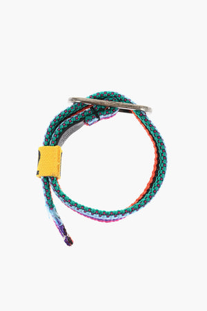 Bracciale in Tessuto con Monogram