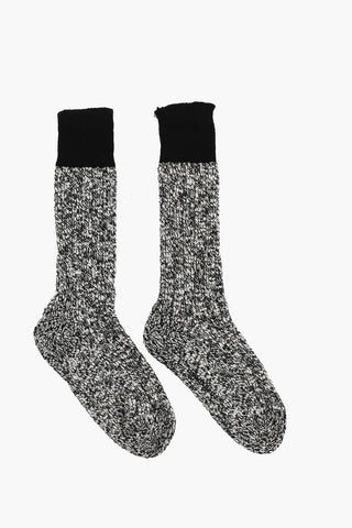 Maxi Two-Tone Socks