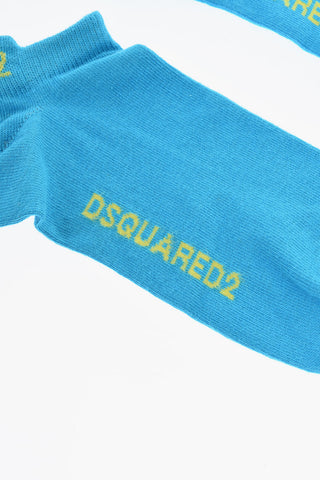 Solid-Color Socks with Logo