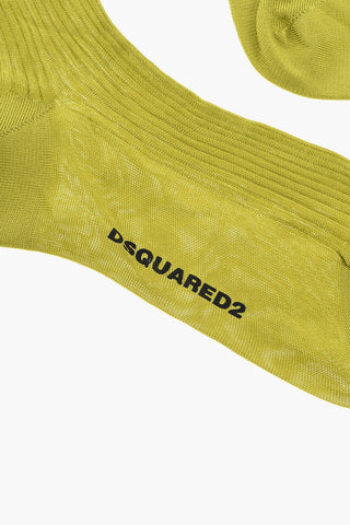 Long Silk Solid-Color Socks