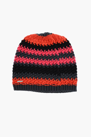 Beanie aus gestrickter Baumwolle