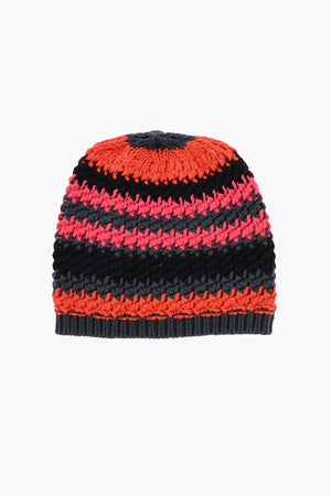 Beanie aus gestrickter Baumwolle