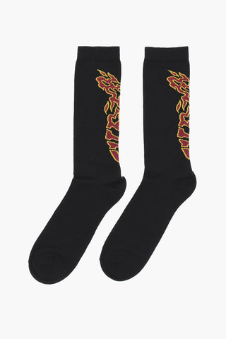 Calzini Lunghi In Misto Lana e Nylon
