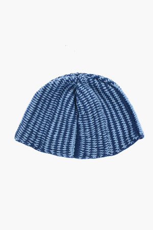 Beanie Bicolore in MistoLana Vergine e Cashmere