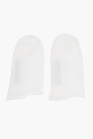 Baumwoll- und Stretch-Nylon-Socken mit kontrastierendem Logo
