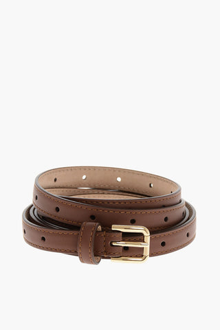 Cintura Slim in Pelle 15mm
