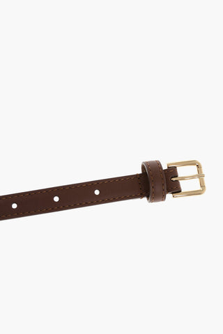 Cintura Slim in Pelle 15mm