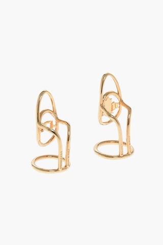 Gold-Effect Fingernail Rings