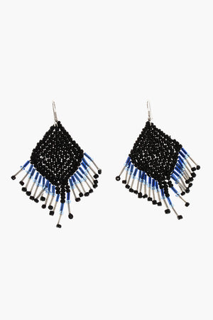 Beaded Pendant Earrings