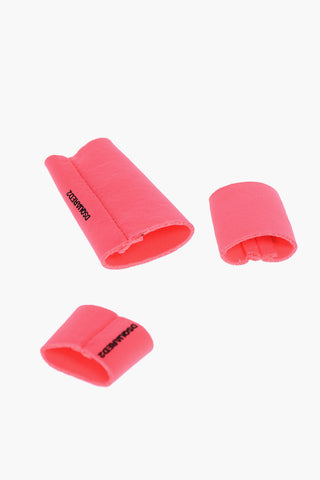 대비 로고 패브릭 반지 세트