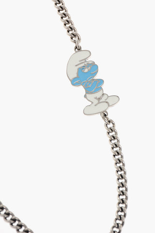 Metal Logo-Chain Necklace SMURFS