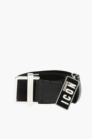 Fabric ICON Belt with Charm 40mm