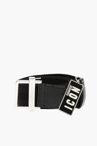Fabric ICON Belt with Charm 40mm
