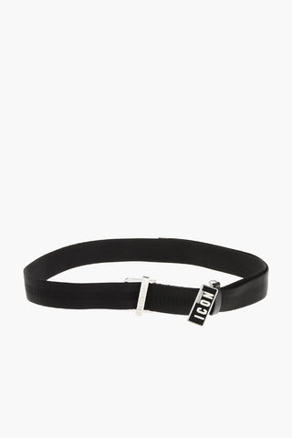 Fabric ICON Belt with Charm 40mm