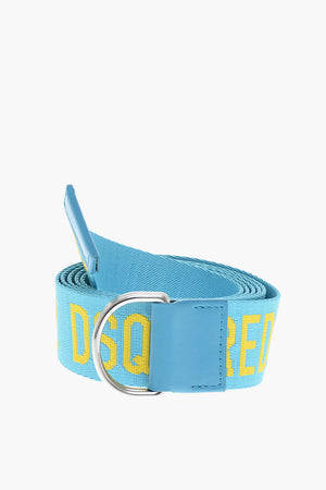 Cintura TAPE in Tessuto con Logo 40mm