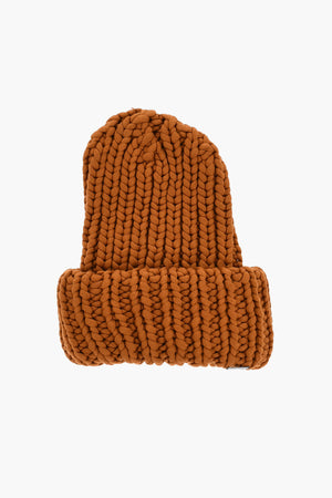 Solid Cotton Knit Beanie