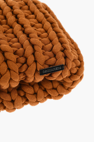 Solid Cotton Knit Beanie