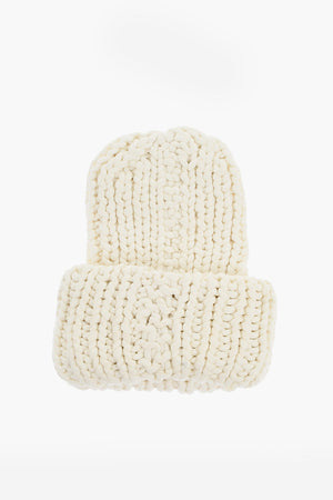 Solid Cotton Knitted Beanie