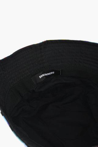 Cappello Bucket In Nylon Stampato