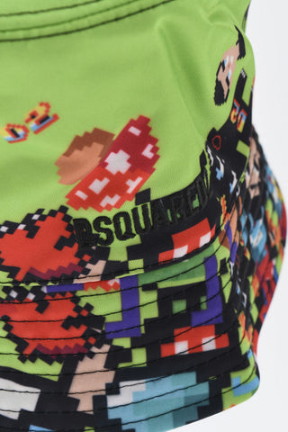 Printed Nylon Bucket Hat