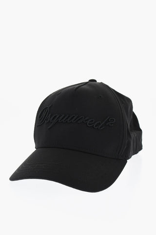 Einfarbige Baseballkappe mit Ton-in-Ton-Logo