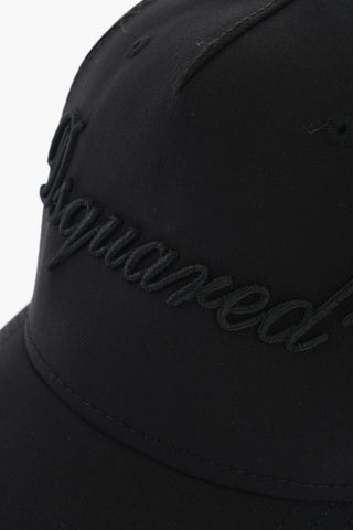 Einfarbige Baseballkappe mit Ton-in-Ton-Logo
