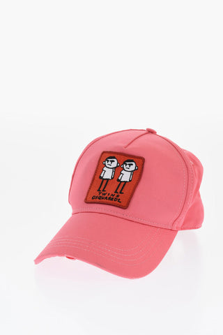 Cotton Baseball Cap with Patch