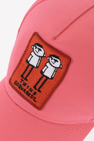 Cotton Baseball Cap with Patch