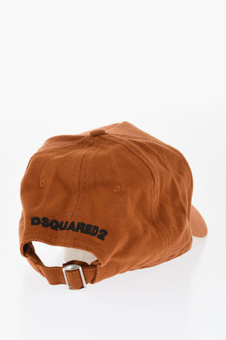 Gabardine Cotton Cap with Embroidery