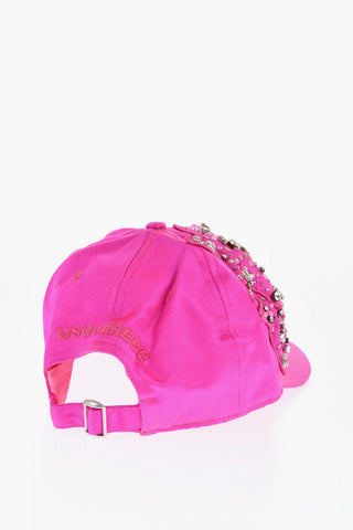 Embellished Jewels Satin Cap