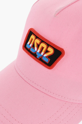 Vintage Effect Cotton Cap with Patch