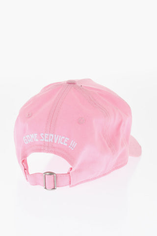 Vintage Effect Cotton Cap with Patch