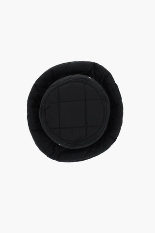 Cappello Bucket Trapuntato in Nylon