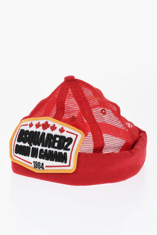 mesh Hat with Maxi Frontal Embroidery