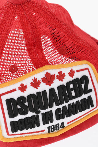 mesh Hat with Maxi Frontal Embroidery