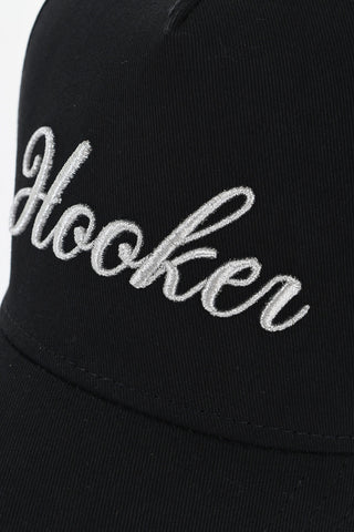 Cotton Cap with Lurex Embroidery