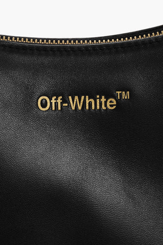 Leather Hobo Bag with Zip Closure