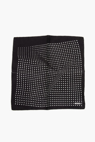 Polka Dots Silk Pocket Square