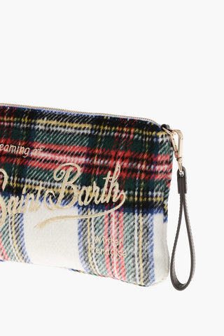 Tartan Wool Blend PARISIENNE Clutch