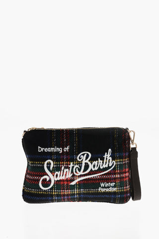 Pochette PARISIENNE in Misto Lana Tartan